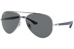 Sluneční brýle Ray-Ban RB3675 003/B1 Pilot Stříbrné