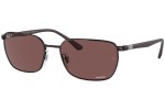 Sluneční brýle Ray-Ban Chromance Collection RB3684CH 014/AF Polarized Obdélníkové Hnědé