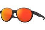 Sluneční brýle Oakley Coinflip OO4144-04 Polarized Okrouhlé Černé